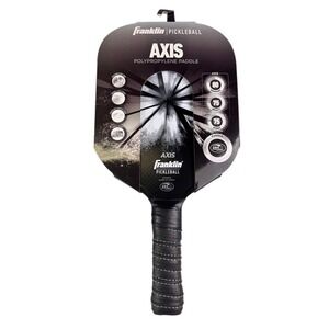Franklin Sports Pickleball Axis Polypropylene Black White Paddle Lightweight NWT
